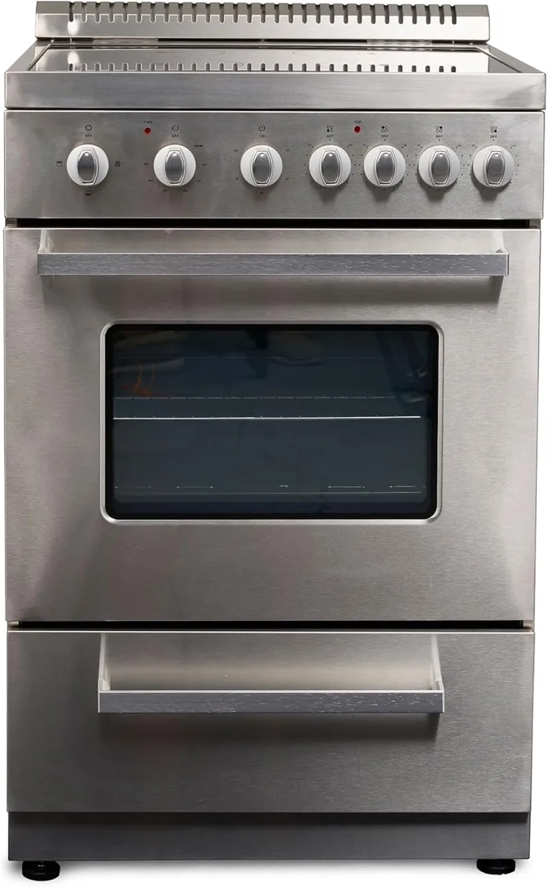 Premium Levella PRE2026GS 20" Freestanding Electric Range stove