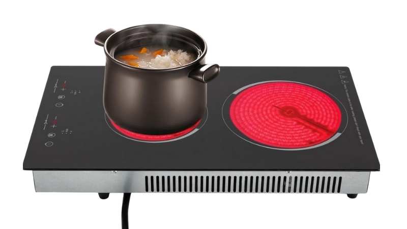 Silencear 20" 2-Burner Electric Ceramic Cooktop