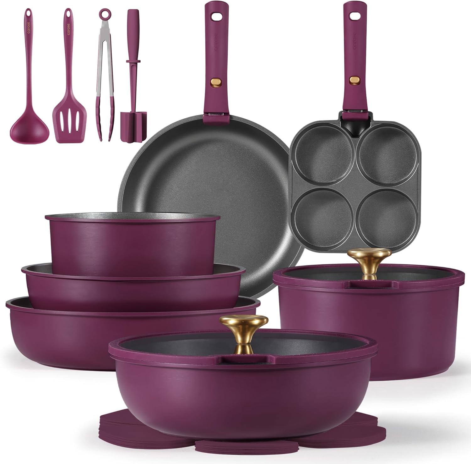 GOTHAM STEEL Cookware Set