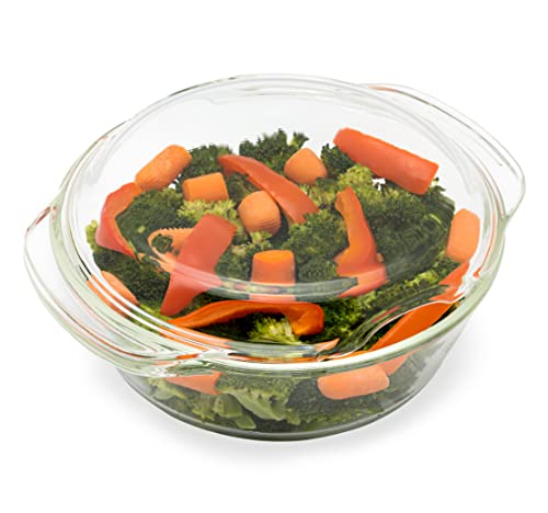 Microwave Glass Food Steamer