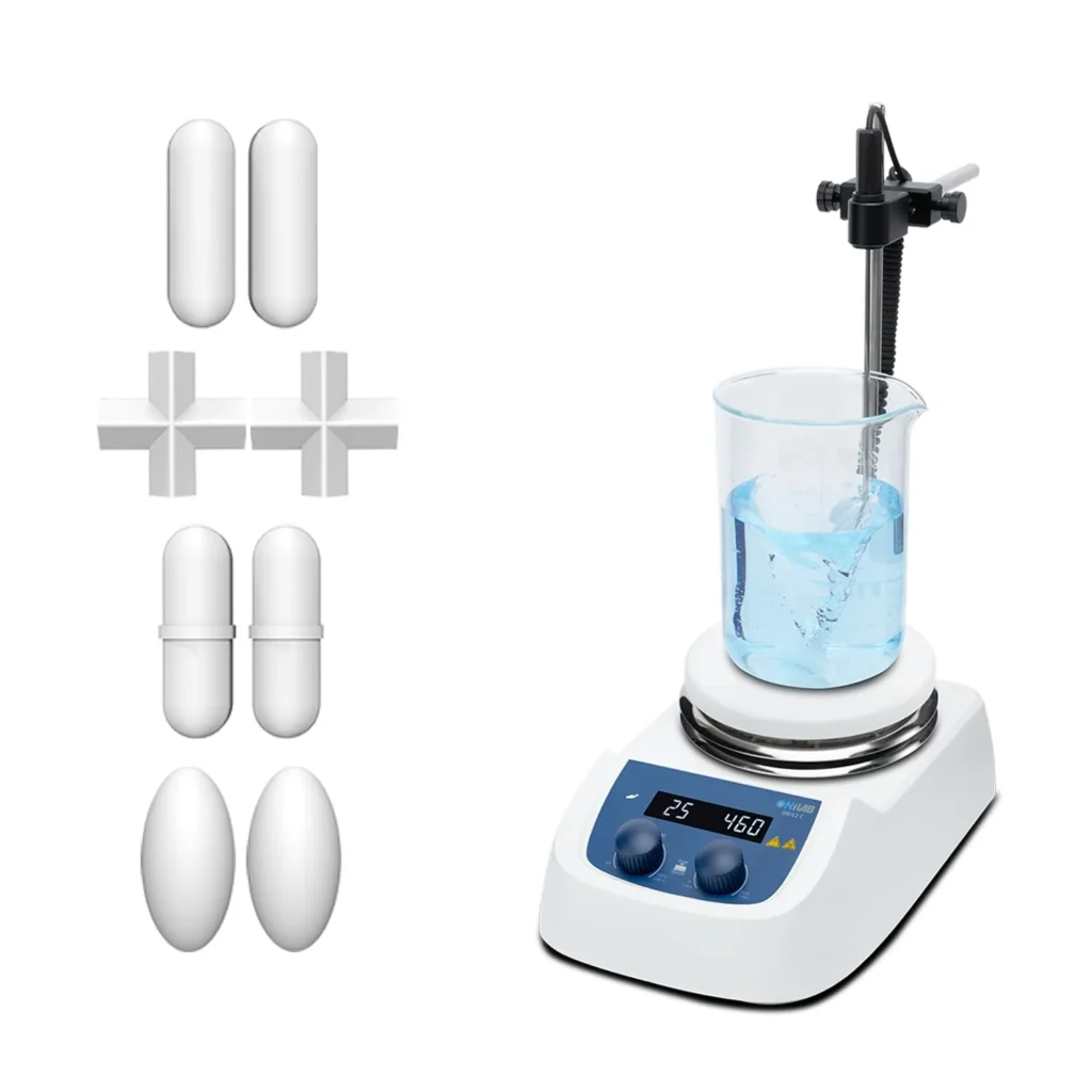 modern kitchen tools (or home lab setup) with the ONiLAB 280℃ 5 inch LED Digital Hotplate Magnetic Stirrer