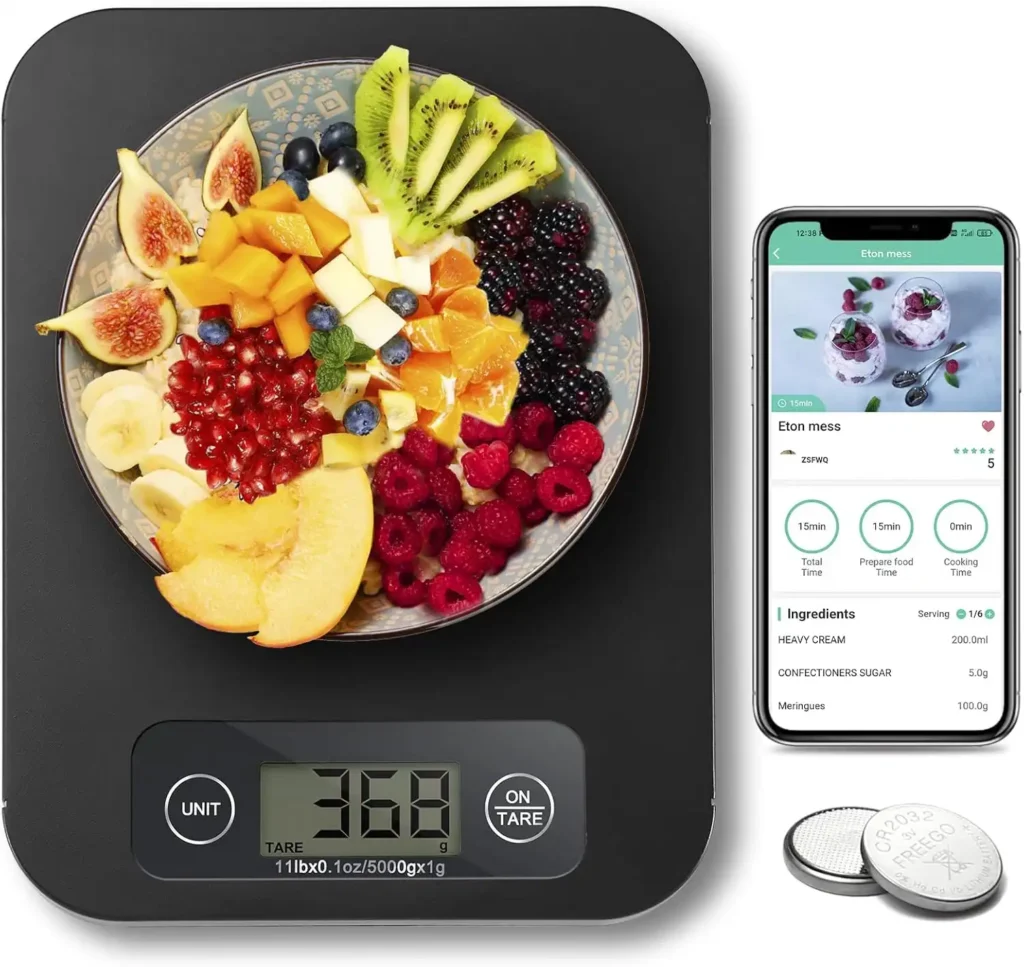 the URAMAZ Smart Digital Food Scale
