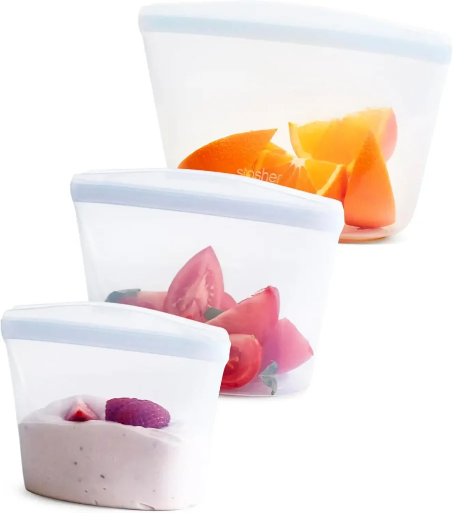 Stasher Premium Silicone Reusable Food Storage Bags